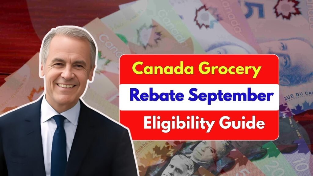 Canada Grocery Rebate September 2025 Payment Schedule Amounts & Eligibility Guide
